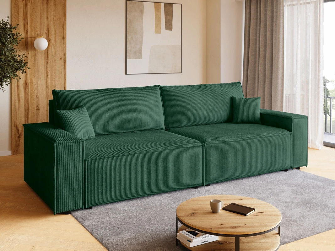 Jakie zasłony do zielonej kanapy wybrać? Porady i aranżacyjne inspiracje